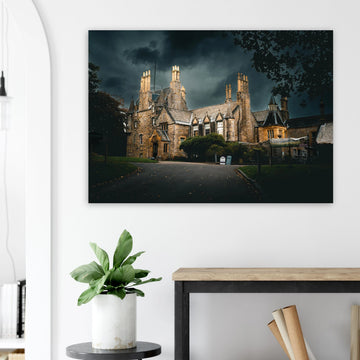 Lauriston Castle wall art poster print premium matte
