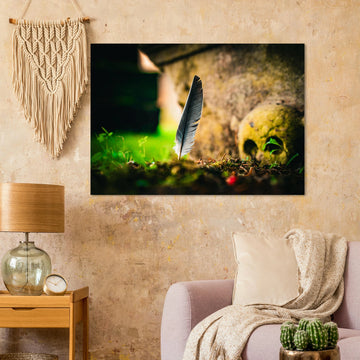 Memento Mori wall art premium matte poster