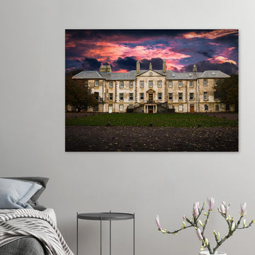 Newhailes house and gardens Edinburgh Scotland poster on premium matte paper