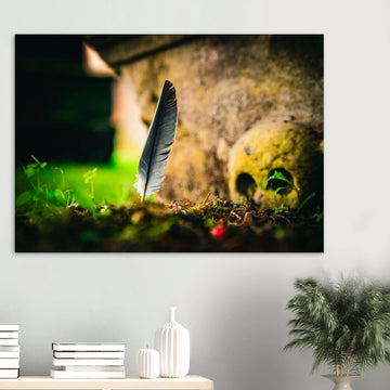 Memento Mori wall art premium matte poster