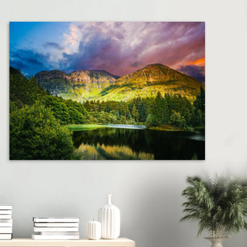 Scottish Highlands wall art poster print premium matte