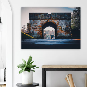Linlithgow Palace gate wall art premium matte poster