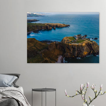 Dunnottar Castle wall art poster print premium matte