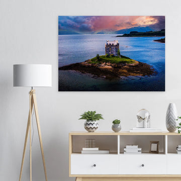 Castle Stalker wall art poster print premium matte